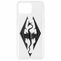 Чохол для Oppo Reno 4 Lite Skyrim Logo 3D