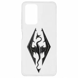 Чохол для Xiaomi Redmi Note 10 Pro Skyrim Logo 3D - PrintSalon
