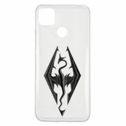 Чохол для Xiaomi Redmi 9c Skyrim Logo 3D - PrintSalon