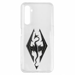 Чохол для Realme 6 Pro Skyrim Logo 3D - PrintSalon