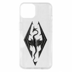 Чохол для iPhone 14 Skyrim Logo 3D - PrintSalon