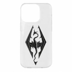 Чохол для iPhone 14 Pro Skyrim Logo 3D - PrintSalon