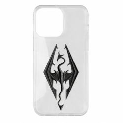 Чохол для iPhone 14 Pro Max Skyrim Logo 3D - PrintSalon