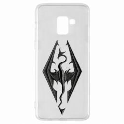 Чохол для Samsung A8+ 2018 Skyrim Logo 3D - PrintSalon