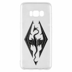 Чохол для Samsung S8 Skyrim Logo 3D - PrintSalon