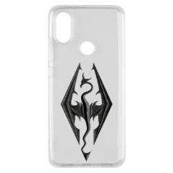 Чохол для Xiaomi Mi A2 Skyrim Logo 3D