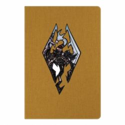 Блокнот з принтом Skyrim Logo