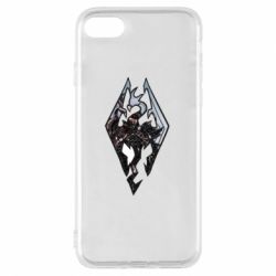 Чехол для iPhone 8 Skyrim Logo
