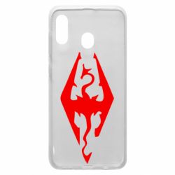 Чехол для Samsung A20 Skyrim - PrintSalon