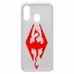 Чехол для Samsung A40 Skyrim - PrintSalon