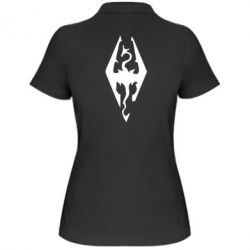 Женское поло Skyrim - PrintSalon