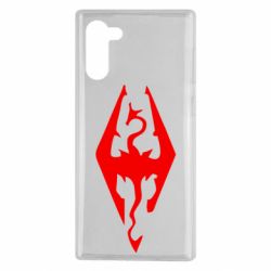 Чехол для Samsung Note 10 Skyrim - PrintSalon