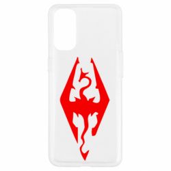 Чехол для Oppo Reno 4 Skyrim - PrintSalon