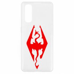 Чехол для Oppo Find X2 Skyrim - PrintSalon