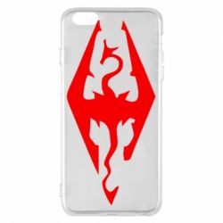 Чехол для iPhone 6 Plus/6S Plus Skyrim - PrintSalon