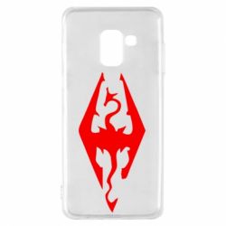 Чехол для Samsung A8 2018 Skyrim - PrintSalon