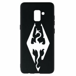 Чехол для Samsung A8+ 2018 Skyrim - PrintSalon