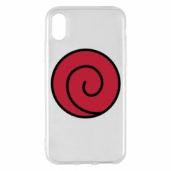 Чехол для iPhone X/Xs Сlan Uzumaki