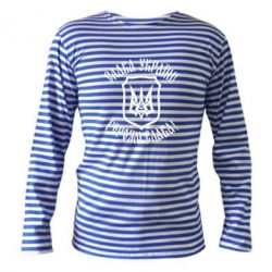 Тельняшка с длинным рукавом Слава! Слава! Слава! - PrintSalon