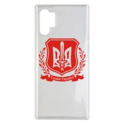 Чохол для Samsung Note 10 Plus Слава Україні (вінок) - PrintSalon