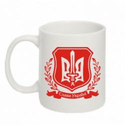 Чашка 320ml Слава Україні (вінок) - PrintSalon