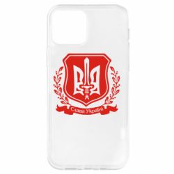 Чохол для iPhone 12 Слава Україні (вінок) - PrintSalon