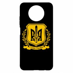 Чохол для Xiaomi Redmi Note 9 5G/Redmi Note 9T Слава Україні (вінок) - PrintSalon