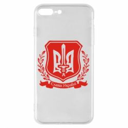 Чохол для iPhone 8 Plus Слава Україні (вінок) - PrintSalon