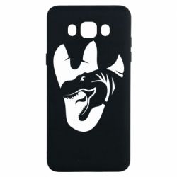 Чохол для Samsung J7 2016 Слід динозавра - PrintSalon