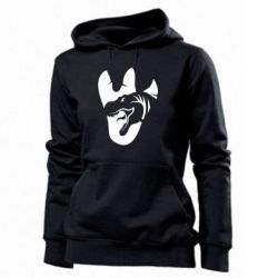 Худі жіноче Слід динозавра - PrintSalon