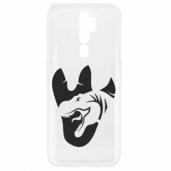 Чехол для Oppo A5/A9 2020 След динозавра