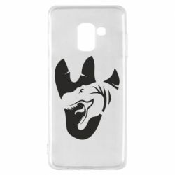 Чохол для Samsung A8 2018 Слід динозавра - PrintSalon