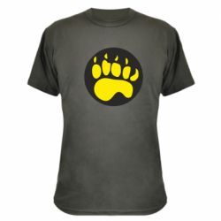 Камуфляжная футболка след - PrintSalon