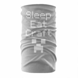 Бандана Sleep,eat, craft - PrintSalon