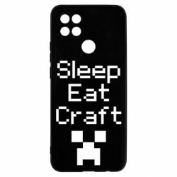 Чехол для Oppo A15s/A15 Sleep,eat, craft - PrintSalon