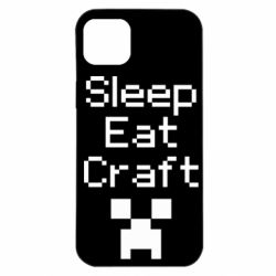 Чехол для iPhone 14 Plus Sleep,eat, craft - PrintSalon