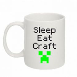 Чашка 320ml Sleep,eat, craft