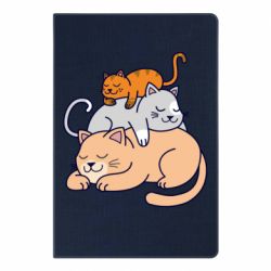 Блокнот с принто Sleeping cats - PrintSalon