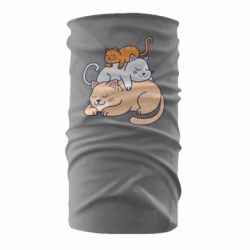 Бандана Sleeping cats - PrintSalon