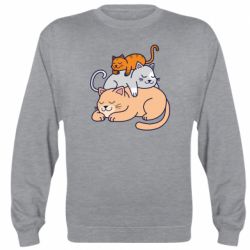 Світшот Sleeping cats