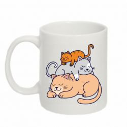 Чашка 320ml Sleeping cats