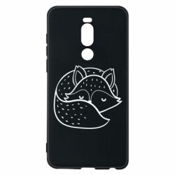 Чехол для Meizu Note 8 Sleeping fox - PrintSalon