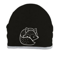 Шапка Sleeping fox - PrintSalon