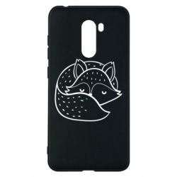 Чехол для Xiaomi Pocophone F1 Sleeping fox - PrintSalon