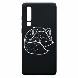 Чехол для Huawei P30 Sleeping fox