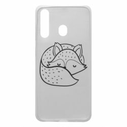 Чехол для Samsung A60 Sleeping fox - PrintSalon