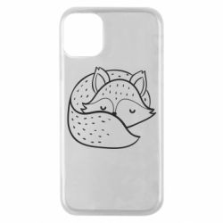 Чехол для iPhone 11 Pro Sleeping fox - PrintSalon