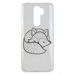 Чехол для Xiaomi Redmi Note 8 Pro Sleeping fox - PrintSalon