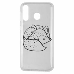 Чехол для Samsung M30 Sleeping fox - PrintSalon