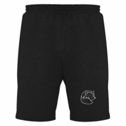 Мужские шорты Sleeping fox - PrintSalon